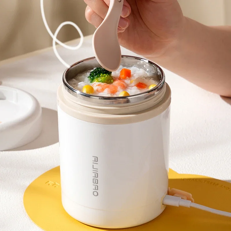 Baby Food Warmer - 600ML Portatile USB Riscaldamento Elettrico Lunch